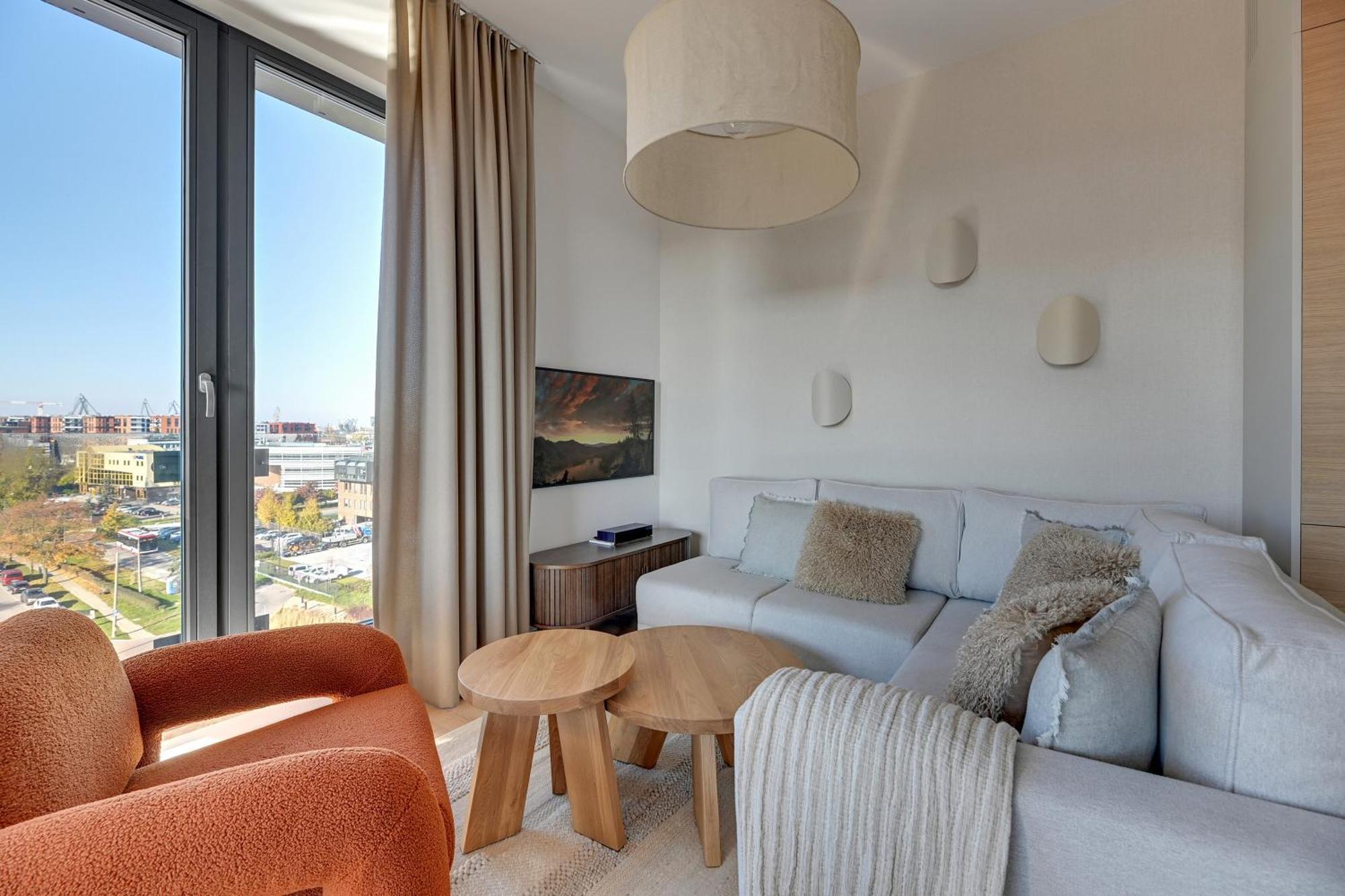 Blue Mandarin Riverside Premium Sauna & Gym 그단스크 객실 사진
